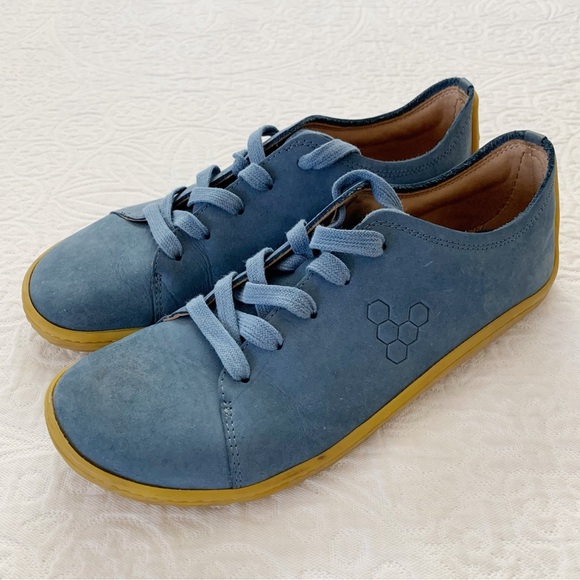 Vivobarefoot Women's Addis Leather Training Shoes, Indigo (Sz 41 = US 10) - Picture 2 of 10